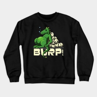 Fat Dragon Black Crewneck Sweatshirt